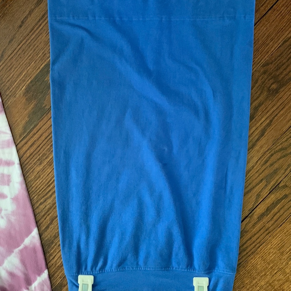 2 blue skirts